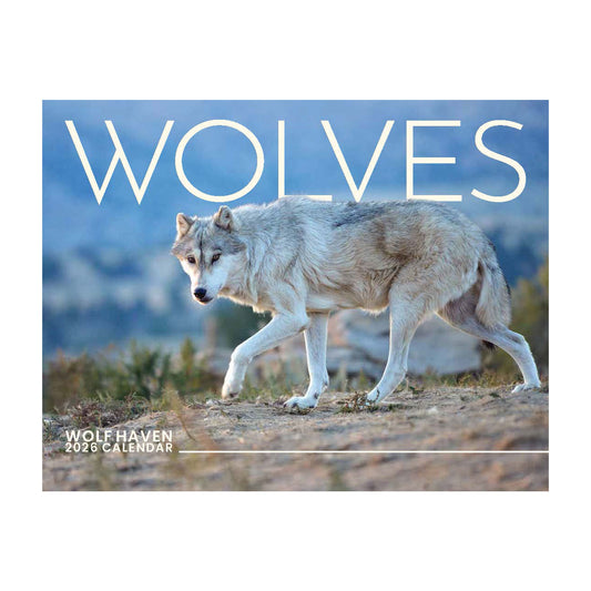 2026 Wolves Wall Calendar
