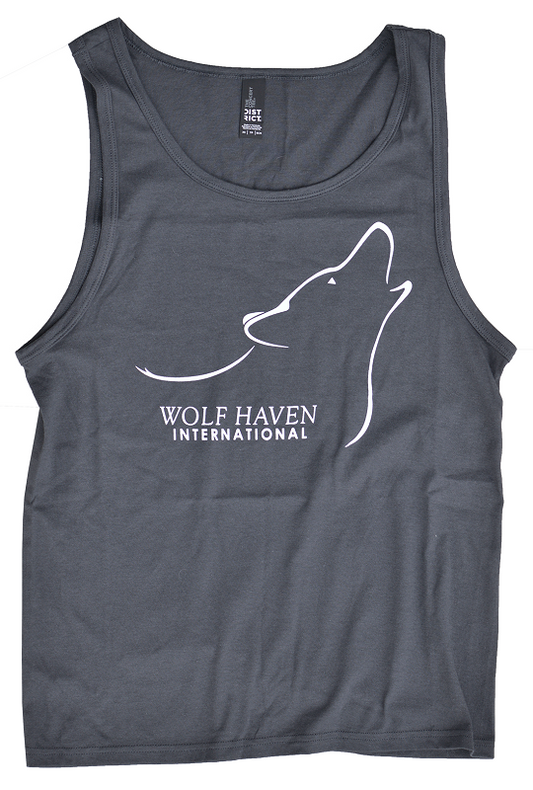100% Cotton Tank with Howling Wolf Logo