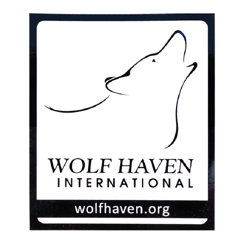Wolf Haven Logo Window Cling