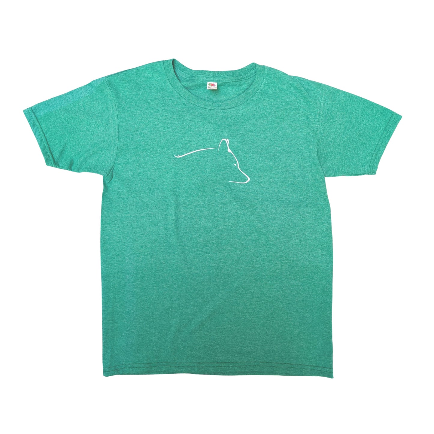 Cotton Blend T-Shirt with Logo+Paw Design