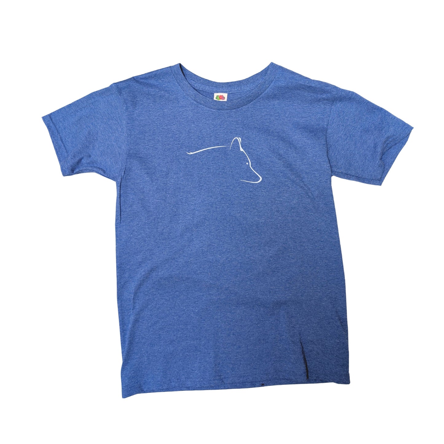 Cotton Blend T-Shirt with Logo+Paw Design